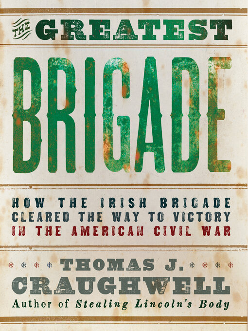 Title details for The Greatest Brigade by Thomas J. Craughwell - Wait list